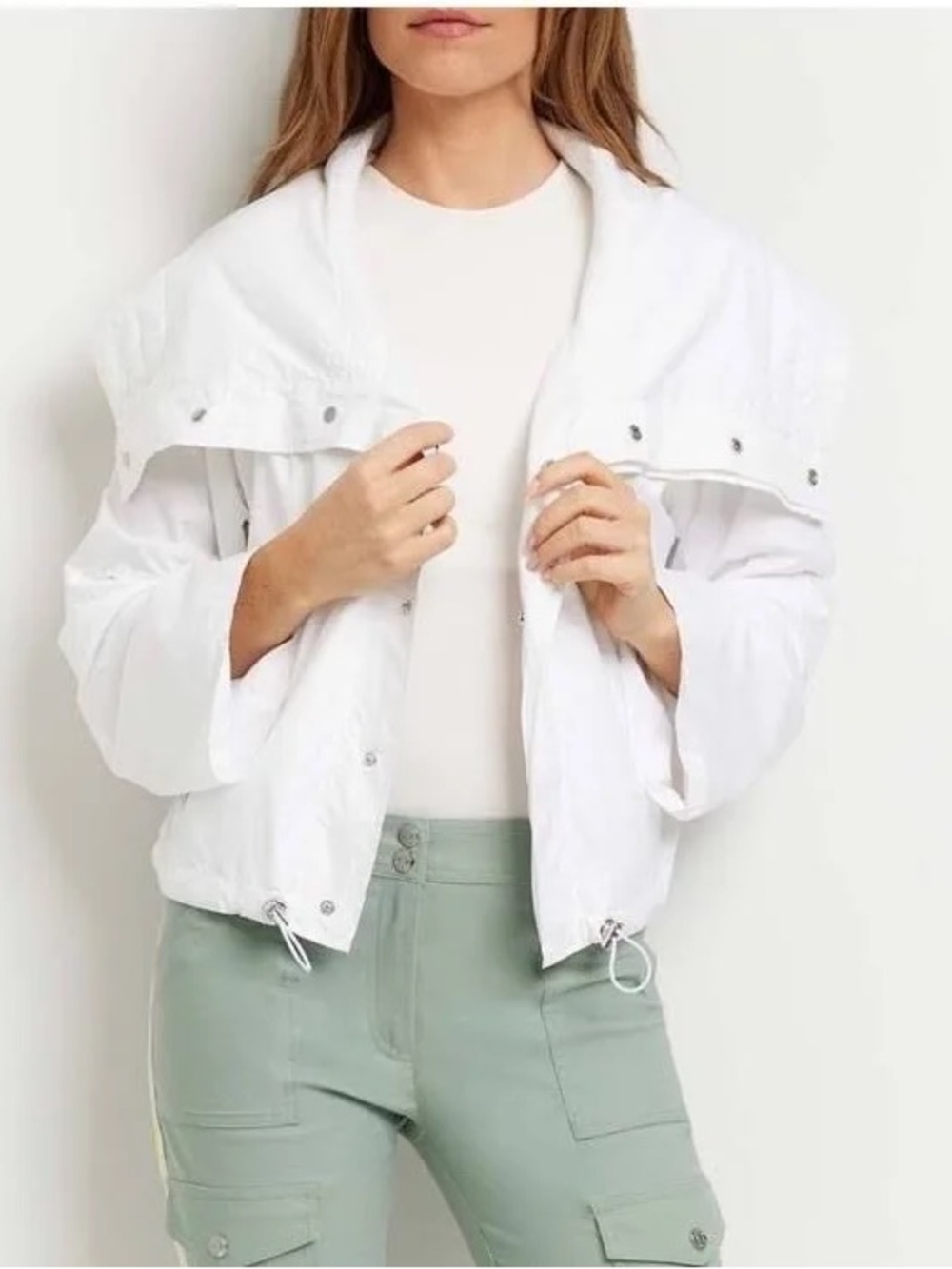 Anatomie Casey Cropped Jacket - White - Small